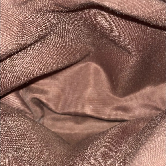 Ralph Lauren Newbury Mini Double Zip Handbag Burgundy - Picture 6 of 6